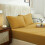 Imperial Rooms (Ochre/Yellow, Super King) Extra Deep 40CM Fitted Sheet Bed Sheets Single Double King 3