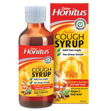 Dabur Honitus Herbal Cough Syrup | Natural Relief for Cough & Throat Irritation - 100ml
