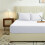 Imperial Rooms (White, Single) Extra Deep 40CM Fitted Sheet Bed Sheets Single Double King 2