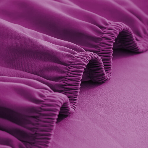 Imperial Rooms (Purple, Super King) Extra Deep 40CM Fitted Sheet Bed Sheets Single Double King 2
