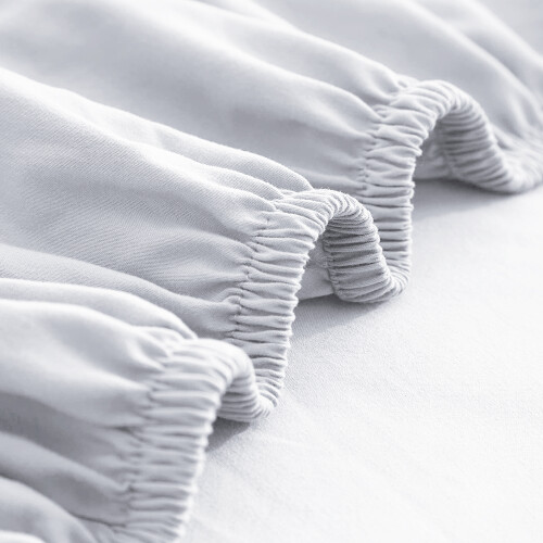 Imperial Rooms (White, Double) Extra Deep 40CM Fitted Sheet Bed Sheets Single Double King 1