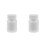 2Pcs Durable White Flocking Powder for Home Use Squeeze Toy Art 6