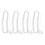 16Pcs Thin Transparent Extension Cord for Indoor LED String Lights 3
