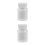 2Pcs Durable White Flocking Powder for Home Use Squeeze Toy Art 5