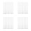 48Pcs PP Cake Dowel Rods White Plastic Sticks for Tiered Cake Support 7