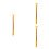3Pcs Golden Window Pull Rods Aluminum Curtain Opener Handle for Home 4