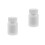 2Pcs Durable White Flocking Powder for Home Use Squeeze Toy Art 8