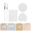3Sets Schilderpapier Set ABS Spons - 3D Creatief Tekenen Voor Kinderen 11
