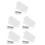 50Pcs White Air Conditioner Strainer Paper Self-Adhesive Filter Pads 9