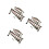 3Pcs Double Layer Bronze Chime Ancient Chinese Folk Souvenir Gift 10
