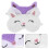 5Pièces Masques De Enfant Avec Oreilles Renard Assortis 11