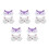 5Pièces Masques De Enfant Avec Oreilles Renard Assortis 5