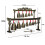 3Pcs Double Layer Bronze Chime Ancient Chinese Folk Souvenir Gift 2