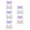 5Pièces Masques De Enfant Avec Oreilles Renard Assortis 6