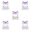 5Pièces Masques De Enfant Avec Oreilles Renard Assortis 8