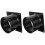 2St Zwarte Plastic Vent Adapter Duct Reducer Voor Auto Airflow 4