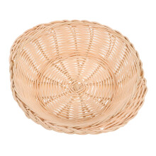 3St Handgevlochten Beige Rieten Broodmand Voor Keuken En Tafelservice