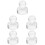 5Pcs Transparent Eyeshadow Pressing Stamper Acrylic Cosmetic Tool 8