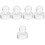 5Pcs Transparent Eyeshadow Pressing Stamper Acrylic Cosmetic Tool 6