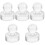 5Pcs Transparent Eyeshadow Pressing Stamper Acrylic Cosmetic Tool 5