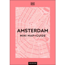 DK Amsterdam Mini Map and Guide by DK Travel Paperback Book