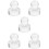 5Pcs Transparent Eyeshadow Pressing Stamper Acrylic Cosmetic Tool 10