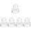 5Pcs Transparent Eyeshadow Pressing Stamper Acrylic Cosmetic Tool 7