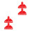 4Stk Robuster Wischmop Clip Kunststoff, Ersatzteil Rot 7