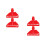 4Stk Robuster Wischmop Clip Kunststoff, Ersatzteil Rot 8