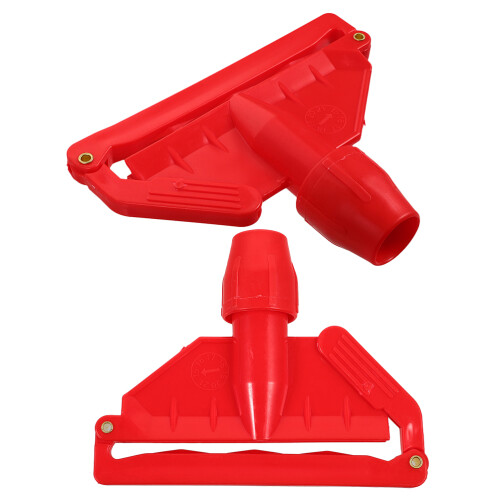 4Stk Robuster Wischmop Clip Kunststoff, Ersatzteil Rot 2