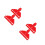 4Stk Robuster Wischmop Clip Kunststoff, Ersatzteil Rot 4