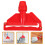 4Stk Robuster Wischmop Clip Kunststoff, Ersatzteil Rot 9