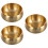 3Stk Teetassen Waschschale Messing Gold Und Elegant 6