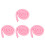 4Pièces Roses Longs Remplisseur Lit Tête De Lit 3