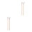4Stk Langlebige Felt Drumstick Holzgriff Percussion Tool Lila Ersatz 9