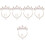 5Sets Kleine Set Gold Halskette Ohrclips 6