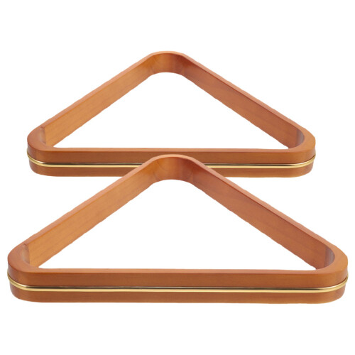 2Pièces Porte- Billard Bois Triangle Robuste