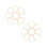 20Stk Metallringe Gold DIY Makramee Wandanhänger 5
