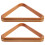 2Pièces Porte- Billard Bois Triangle Robuste 11