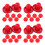 4Sets -Hockey Set ABS Rot Für Tischspiele Und 7
