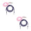 4Pcs Adjustable Nylon Mitten Clips for Toddlers Glove Holders Multi 8