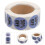 Sky-Blue Self-Adhesive Price Stickers 9