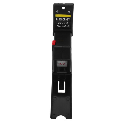 3Stk Präziser Kindermeter Höhenmesser Wandmontage Robustem Abs/pvc 1