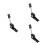 3Stk Präziser Kindermeter Höhenmesser Wandmontage Robustem Abs/pvc 5