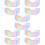 60Stk Multicolor -Schals - Und Tanzschals Kinder 9
