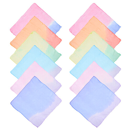 60Stk Multicolor -Schals - Und Tanzschals Kinder 2