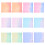 60Stk Multicolor -Schals - Und Tanzschals Kinder 1