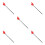 5Stk Roter Fingerzeiger Lehrer Pointer Aus ABS Für Unterricht 9