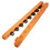 2Sets Solider Pool Queuehalter Wandmontage Hellgelb Klassisch 3