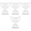 4Stk Weiße DIY Trophäenmodelle Mdf Mit Sublimation Und Transfer 2